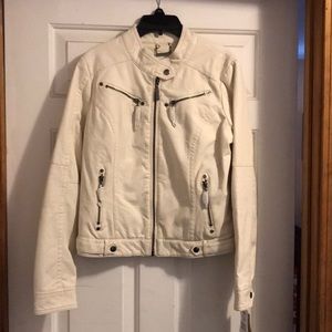 J2 leather jacket. Brand New with tags